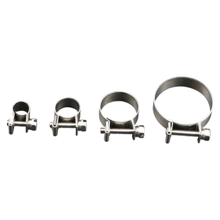 304不锈钢迷你卡箍管箍油路专用强力喉箍夹箍 高压油管卡紧固卡扣