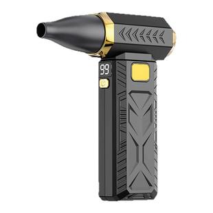 SZDJ高速涡轮暴力风扇汽车载洗车用吹水吹灰吹尘枪清灰风枪除尘无线高速无刷涵道小型大功率手持超强力吹风机