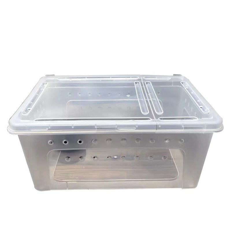 爬虫饲养盒饲养箱带盖爬宠箱宠物蛇蜘蛛蝎子守宫蜗牛昆虫龟缸鱼缸