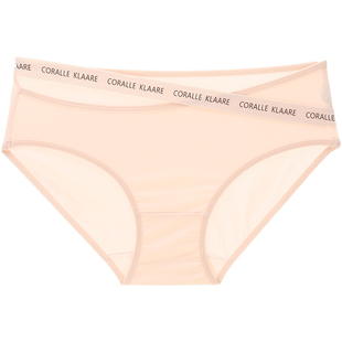 六只兔子运动风内裤女7A抑菌纯棉底裆短裤交叉绑带性感中腰三角裤