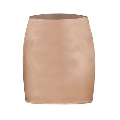 ITSNIKAR缎面包臀短裙（含打底裤