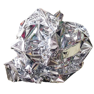 ins镜面锡纸背景布料金色镜面纸反光面料摄影拍照背景道具1.5米宽