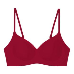 ubras本命年红色文胸套装女聚拢文胸罩礼盒结婚礼物内衣内裤背心