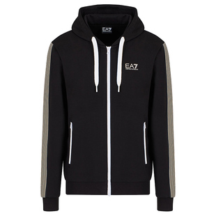 Armani/阿玛尼EA7 男士潮牌时尚休闲开衫连帽卫衣 6DPM29 PJ9FZ