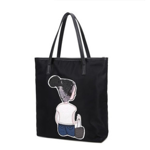 2025韩国新款牛津布单肩日韩版女包大容量手提包斜挎女士大包包潮