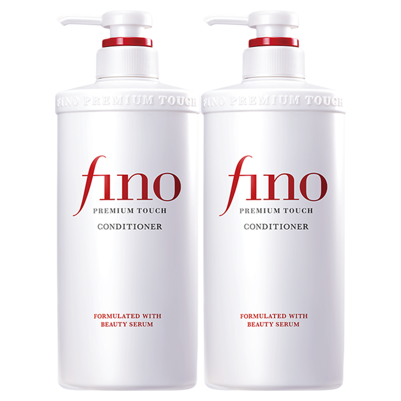【曹颖甄选】fino透润美容液洗发水550ml*2修护烫染损伤柔顺亮泽