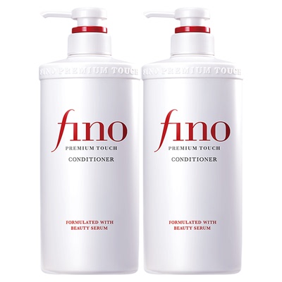【曹颖甄选】fino透润美容液洗发水550ml*2修护烫染损伤柔顺亮泽