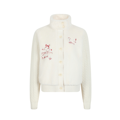 KSXN冬季毛绒立领外套