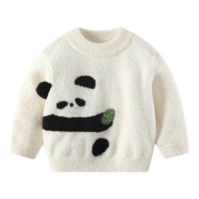 儿童雪尼尔毛衣宝宝加厚上衣