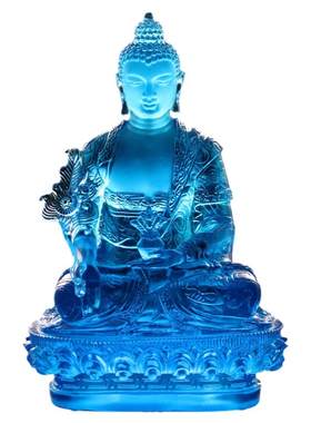 琉璃宗药师寺庙个人场所供养佛像