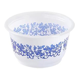 新款一次性青花瓷碗加厚耐高温饭碗食品级家用碗筷套餐商用高质量