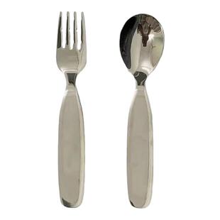 儿童勺叉餐具勺子叉子宝宝吃饭喝汤勺水果叉小汤匙甜品勺子