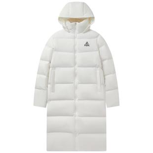 匹克驭雪长款羽绒服丨户外冬新款女连帽鸭绒保暖加厚官方正品外套