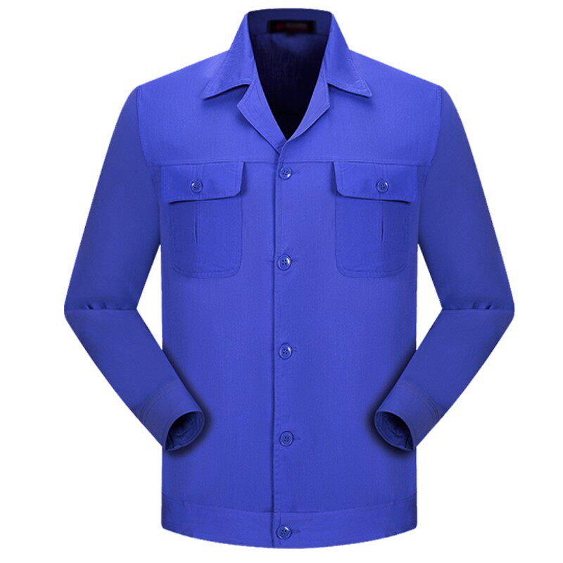 夏季工作服套装男耐磨免费印logo