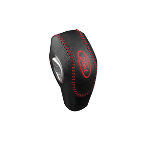 新款福特福睿斯福克斯翼虎档把套翼博自动排挡套真皮手刹档位杆套