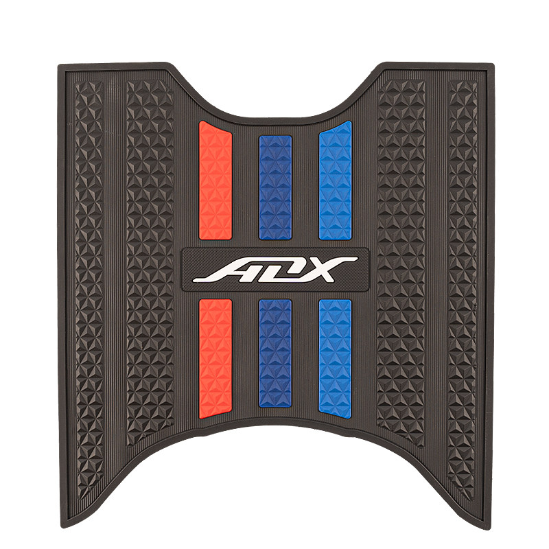 适用豪爵ADX125专用脚垫HJ125T-58A橡胶防滑脚踏垫改装加厚脚踩垫