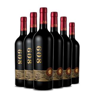 宁夏贺兰山产区 类人首大酒窖608美乐干红葡萄酒 官方正品直营