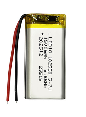 绍能 3.7v 聚合物 102550锂电池可充电带保护板 1500mAh足容量5V