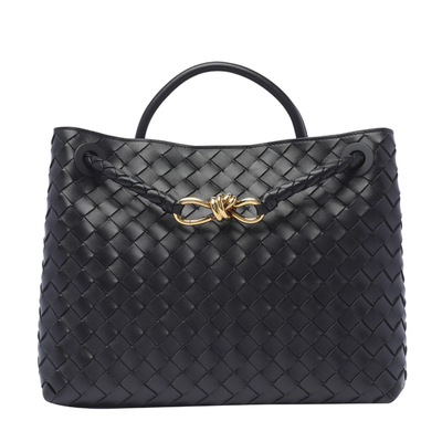 BOTTEGA VENETA 女士andiamo黑色中号单肩包26早春新款意大利代购