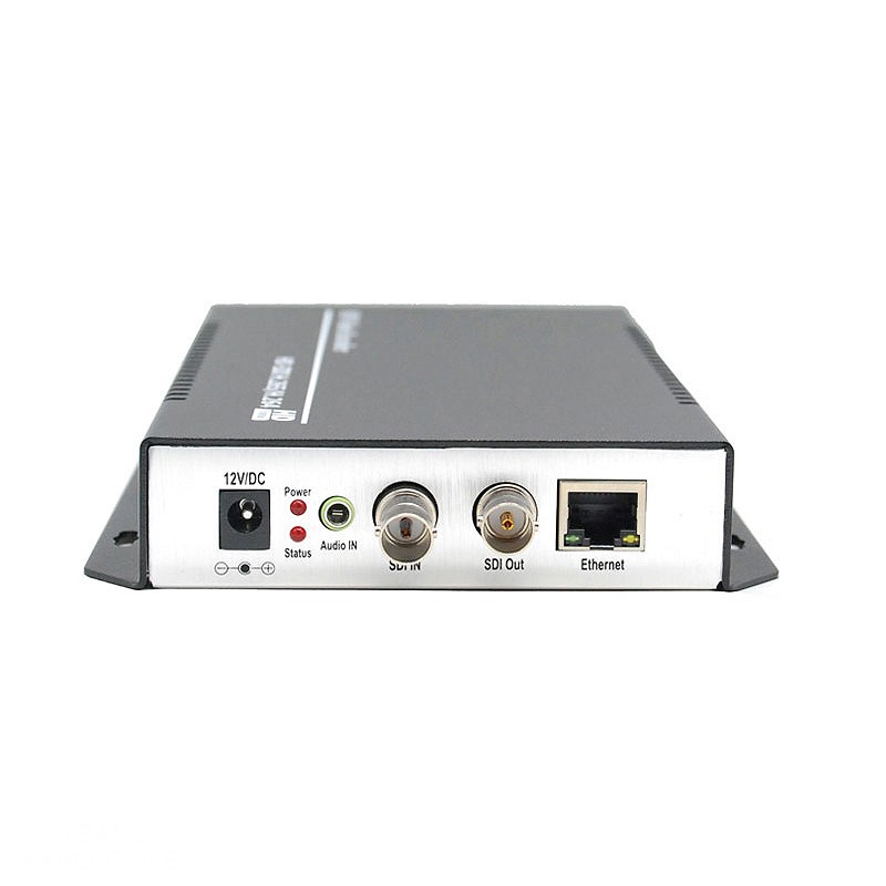 H265/H264双编码高清视频SDI编码器 低延迟1080P 60HZ网络编码器