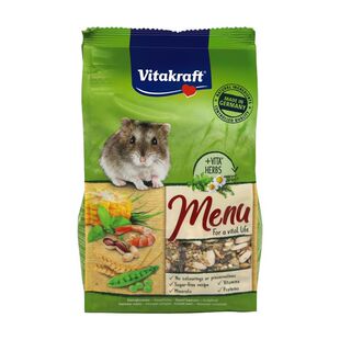 vk卫塔卡夫Menu系列侏儒鼠活力配方粮营养主粮仓鼠金丝熊吃的粮食