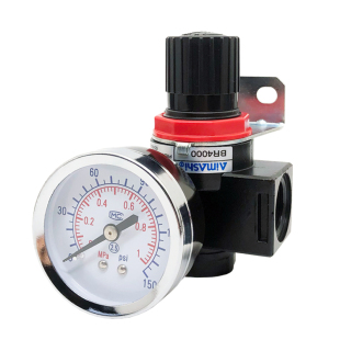 空气调压阀 2分3分4分气动压力减压阀BR4000 BR3000 BR2000调节阀