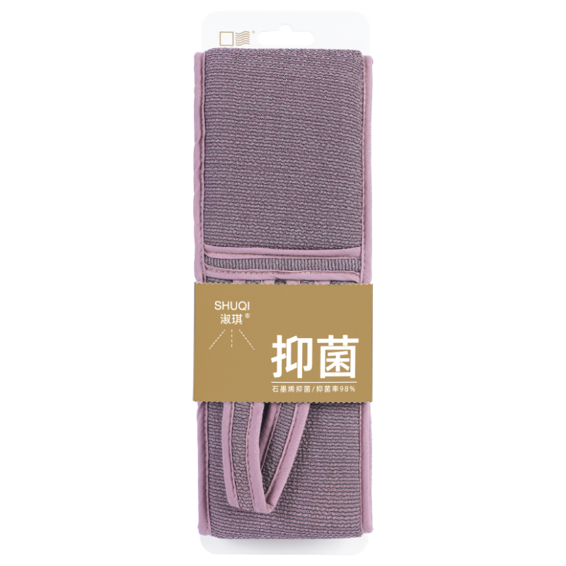 搓澡巾后背专用搓背巾强力拉背条