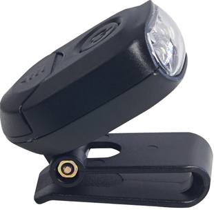 LED迷你头灯 夹帽灯led电池强光钓鱼帽灯夜钓灯 夜钓鱼灯老季渔具