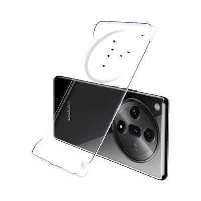 适用于OPPOFindX7手机壳超薄透明无边框男女款个性FindX7Ultra简约防摔硬壳OPPO无边透气裸机手感手机保护壳
