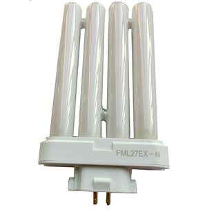 27w护眼节能台灯灯管u型灯管 三基色荧光灯2u排管方四针FML27EX-N