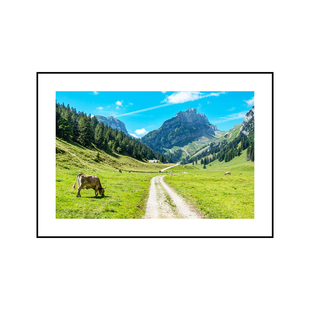 风景装饰画客厅卧室餐厅壁画宾馆酒店走廊过道挂画现代简约小清新