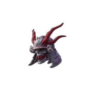 TLP反光车贴 武士samurai骷髅头盔凶神恶煞獠牙般若战国防水贴纸