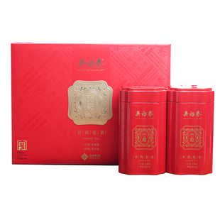 吴裕泰贡毫茉莉花茶礼盒200克2罐 9次窨制明前茶叶 浓香耐泡