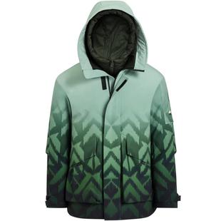 【鹅绒】波司登奥莱男冬季廓形连帽中长款时尚防风加厚羽绒服保暖