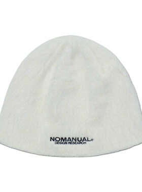 NOMANUAL 毛茸茸帽子奶油色淑女风冷帽MUSINSA韩国官网直邮进口