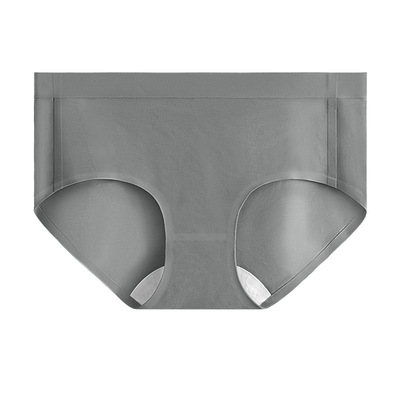 80支内裤女100%棉裆无痕三角中腰