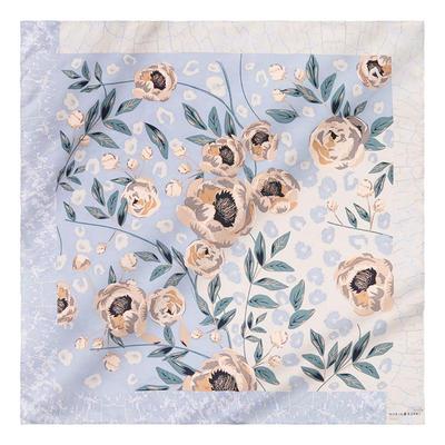 真丝方巾丝巾系脖高级感搭领巾