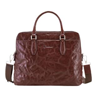 暇步士男士公文包真皮商务休闲通勤手提包大容量电脑包文件包男包