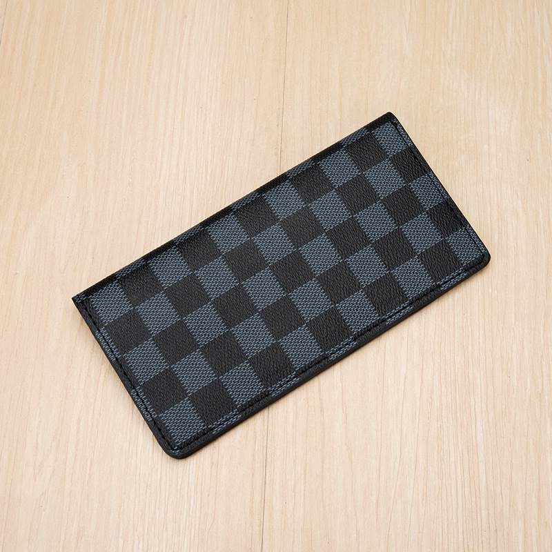 新品 新款长款钱包男商务时尚钱夹潮流皮夹多卡位卡包外贸