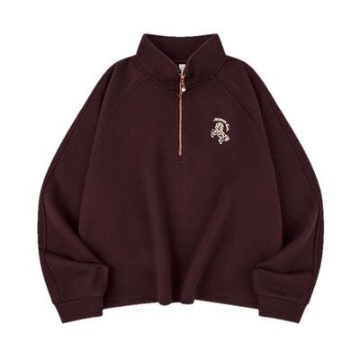 乔丹马上有钱红色卫衣女士