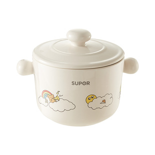 苏泊尔猪油罐家用耐高温食品级陶瓷罐子辣椒油专用密封大容量油罐