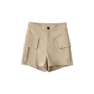 高腰紧身包臀显腿长休闲短裤热裤