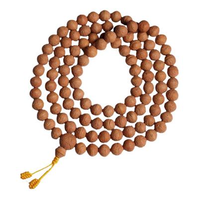 尼泊尔小凤眼菩提脖挂108颗念珠