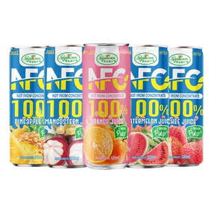 越南进口果子满分果汁nfc西瓜汁荔枝橘汁山竹汁菠萝汁饮料320ml*6