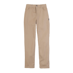 伊顿纪德校服女童学生裤儿童装学院风卡其色直筒休闲长裤12K258