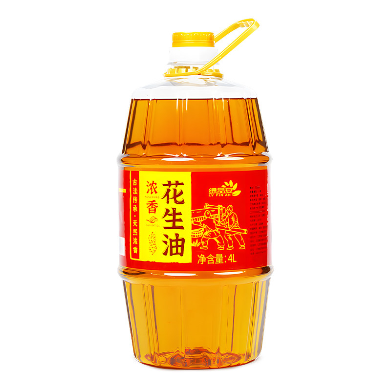 划算瓶装花生油绿品安