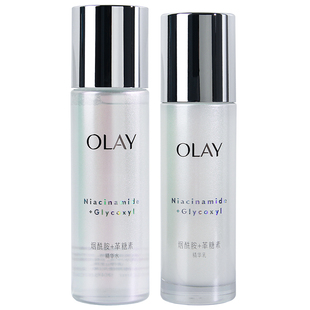 OLAY玉兰油抗糖美白水乳套装套盒水感透白光曜精华提亮淡斑补水