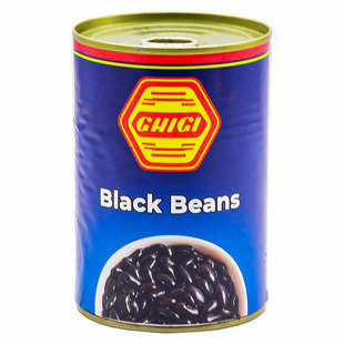 Ghigi black beans in can意大利进口珗唛牌白豆青豆罐装黑豆