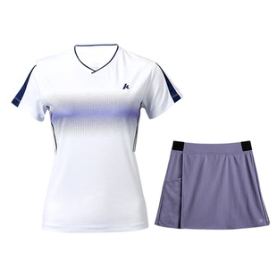 Kawasaki川崎羽毛球服运动短袖T恤吸汗透气男女情侣款1027 2027