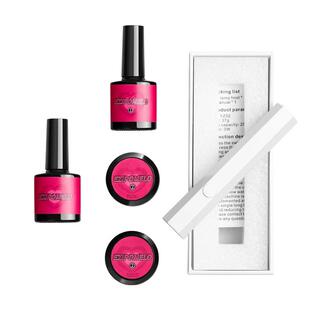 一只柚手持美甲一字灯小型便携蓄电聚光速干指甲油胶专用美甲照灯